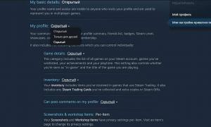 Steam как скрыть профиль